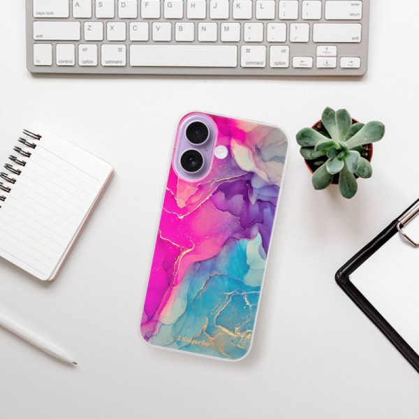 Silikonový kryt iSaprio - Apple iPhone 17 - Purple Ink