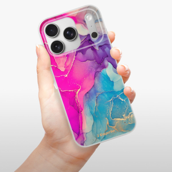 Silikonový kryt iSaprio - Apple iPhone 17 Pro - Purple Ink
