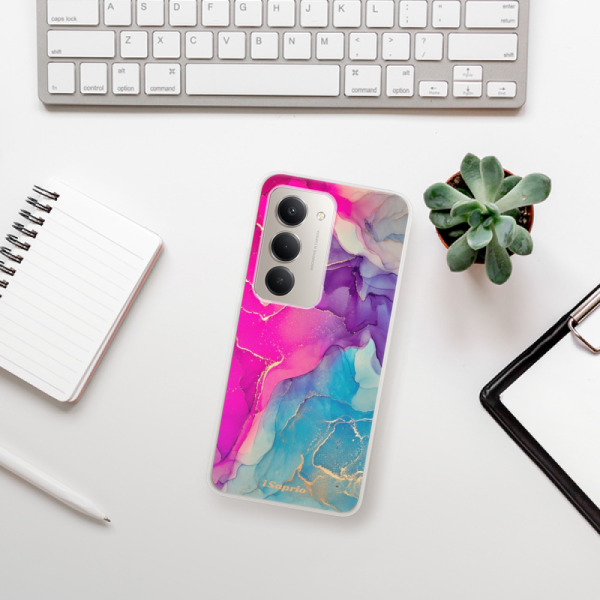 Silikonový kryt iSaprio - Xiaomi Redmi 15 - Purple Ink