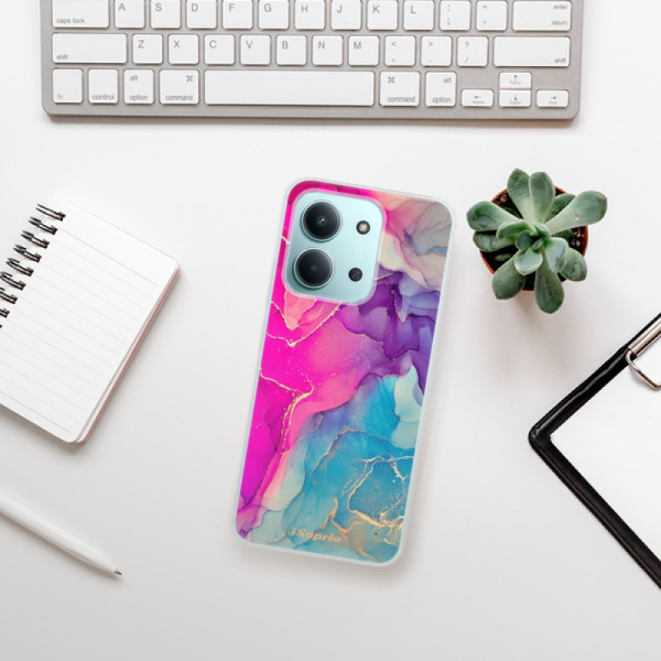 Silikonový kryt iSaprio - Xiaomi Redmi 15C - Purple Ink