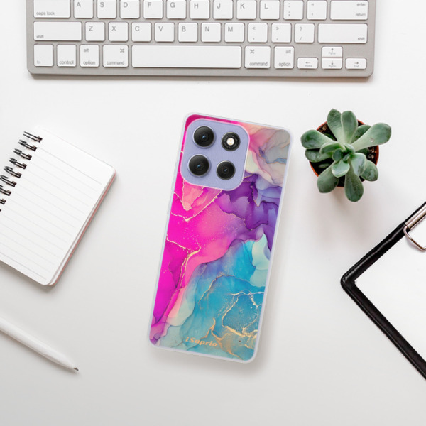 Silikonový kryt iSaprio - Motorola Moto G86 5G - Purple Ink