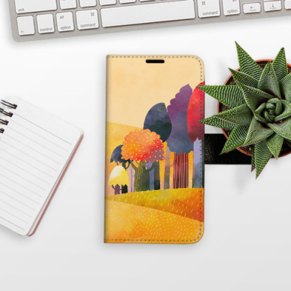 Flip pouzdro iSaprio - Xiaomi Redmi 15 - Autumn Forest s kapsičkami na karty
