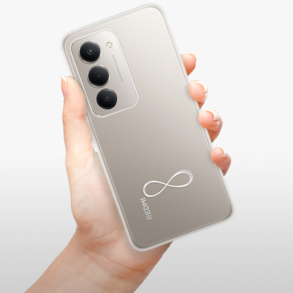 Silikonový kryt iSaprio - Xiaomi Redmi 15 - čiré - Infinity