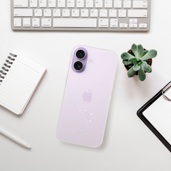 Silikonový kryt iSaprio - Apple iPhone 17 - čiré - Váhy