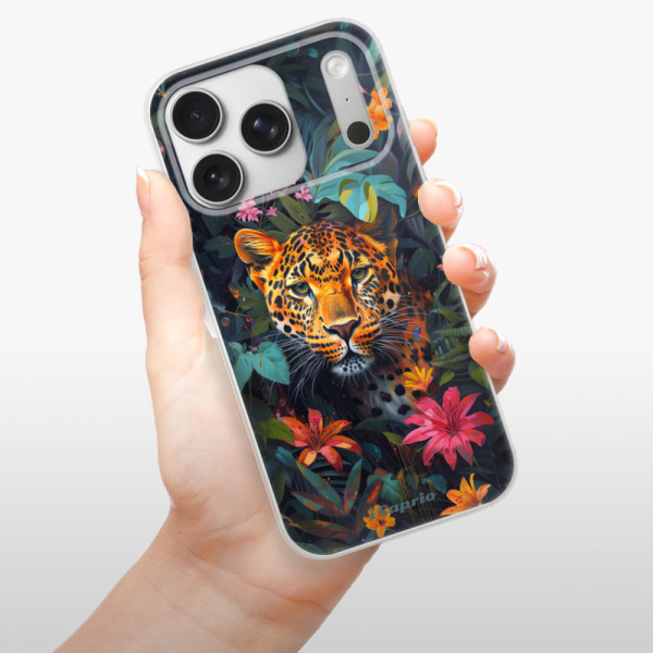 Silikonový kryt iSaprio - Apple iPhone 17 Pro - Flower Jaguar