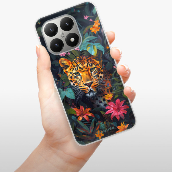 Silikonový kryt iSaprio - Xiaomi 15T - Flower Jaguar