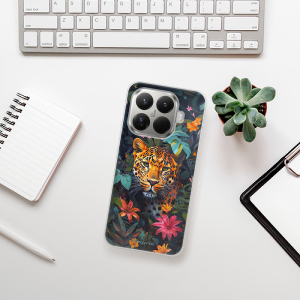 Silikonový kryt iSaprio - Xiaomi 15T Pro - Flower Jaguar