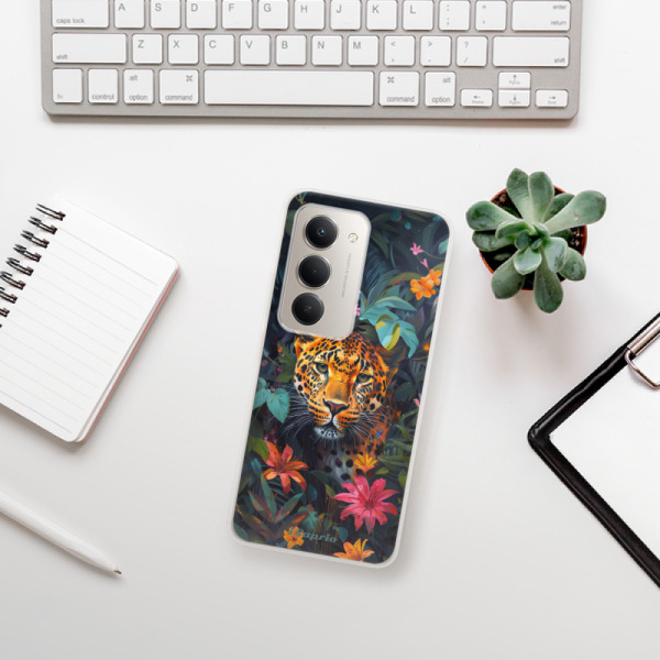 Silikonový kryt iSaprio - Xiaomi Redmi 15 - Flower Jaguar