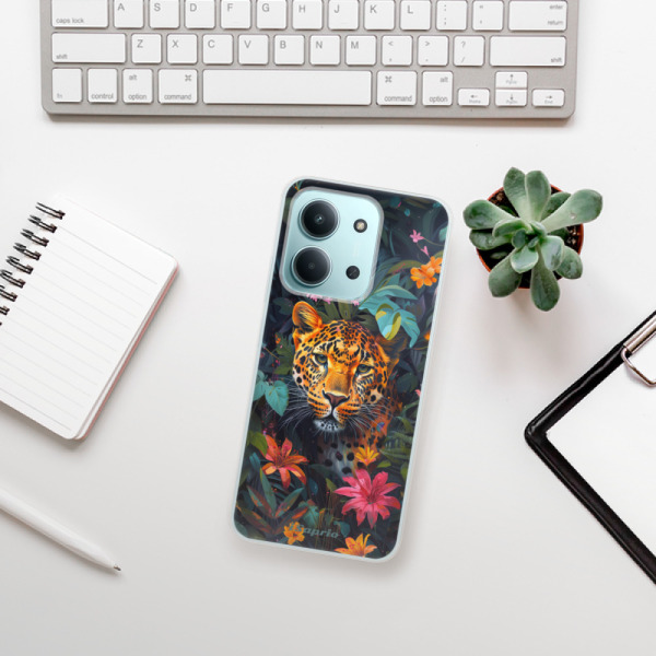 Silikonový kryt iSaprio - Xiaomi Redmi 15C - Flower Jaguar