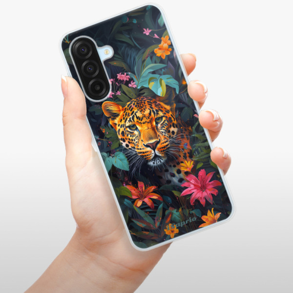 Silikonový kryt iSaprio - Samsung Galaxy A17 / A17 5G - Flower Jaguar