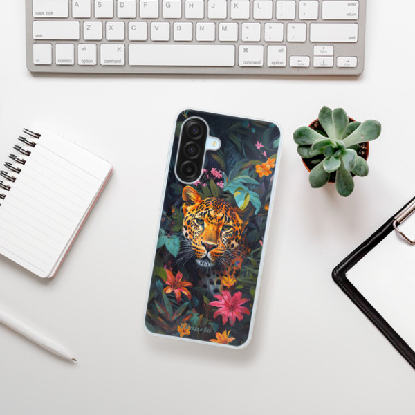Silikonový kryt iSaprio - Samsung Galaxy A17 / A17 5G - Flower Jaguar