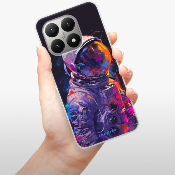 Silikonový kryt iSaprio - Xiaomi 15T - Neon Astronaut