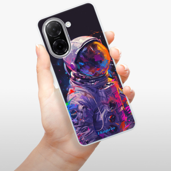 Silikonový kryt iSaprio - Xiaomi Redmi A5 - Neon Astronaut