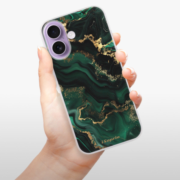 Silikonový kryt iSaprio - Apple iPhone 17 - Emerald