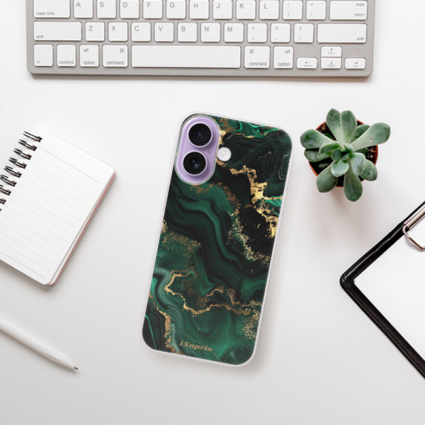 Silikonový kryt iSaprio - Apple iPhone 17 - Emerald