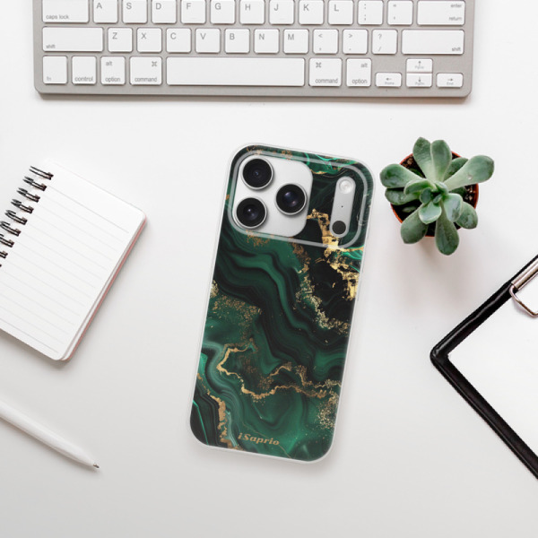 Silikonový kryt iSaprio - Apple iPhone 17 Pro - Emerald