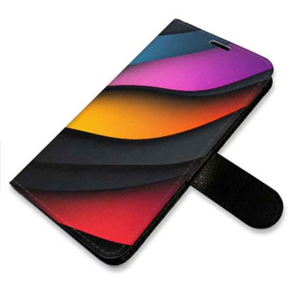Flip pouzdro iSaprio - Google Pixel 10 / 10 Pro - Color Waves s kapsičkami na karty
