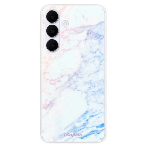 Silikonový kryt iSaprio - Samsung Galaxy S25 FE - Raibow Marble 10