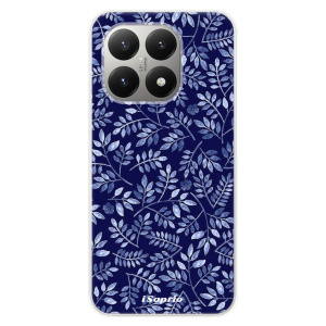 Silikonový kryt iSaprio - Xiaomi 15T - Blue Leaves 05
