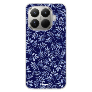 Silikonový kryt iSaprio - Xiaomi 15T Pro - Blue Leaves 05