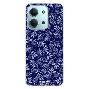 Silikonový kryt iSaprio - Xiaomi Redmi 15C - Blue Leaves 05