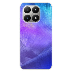 Silikonový kryt iSaprio - Xiaomi 15T - Purple Feathers