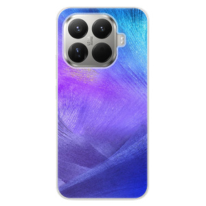 Silikonový kryt iSaprio - Xiaomi 15T Pro - Purple Feathers