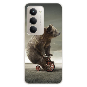 Silikonový kryt iSaprio - Xiaomi Redmi 15 - Medvěd