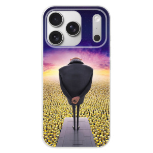 Silikonový kryt iSaprio - Apple iPhone 17 Pro - Gru a mimoni