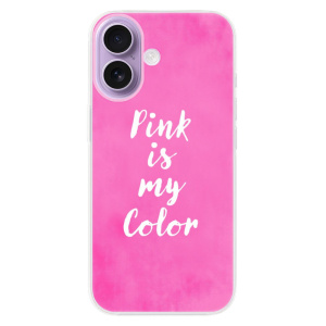 Silikonový kryt iSaprio - Apple iPhone 17 - Pink is my color