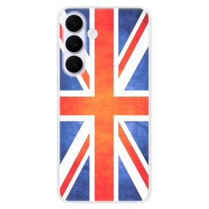 Silikonový kryt iSaprio - Samsung Galaxy S25 FE - vlajka Velká Británie