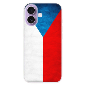 Silikonový kryt iSaprio - Apple iPhone 17 - česká vlajka