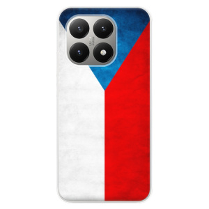 Silikonový kryt iSaprio - Xiaomi 15T - česká vlajka