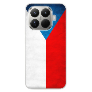 Silikonový kryt iSaprio - Xiaomi 15T Pro - česká vlajka