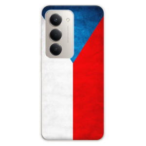 Silikonový kryt iSaprio - Xiaomi Redmi 15 - česká vlajka