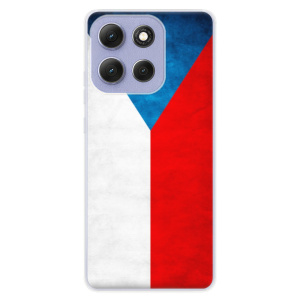 Silikonový kryt iSaprio - Motorola Moto G86 5G - česká vlajka