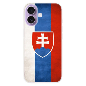 Silikonový kryt iSaprio - Apple iPhone 17 - vlajka Slovensko