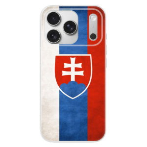 Silikonový kryt iSaprio - Apple iPhone 17 Pro - vlajka Slovensko