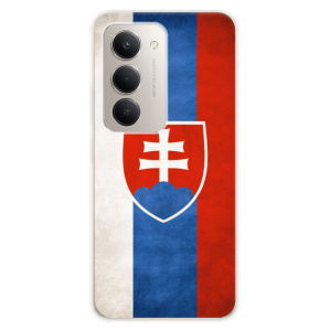 Silikonový kryt iSaprio - Xiaomi Redmi 15 - vlajka Slovensko