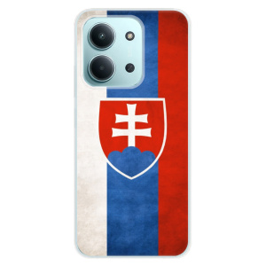 Silikonový kryt iSaprio - Xiaomi Redmi 15C - vlajka Slovensko