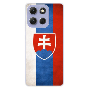 Silikonový kryt iSaprio - Motorola Moto G86 5G - vlajka Slovensko
