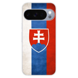 Silikonový kryt iSaprio - Google Pixel 10 / 10 Pro - vlajka Slovensko