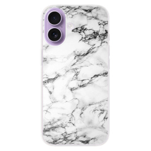 Silikonový kryt iSaprio - Apple iPhone 17 - Bílý mramor 01