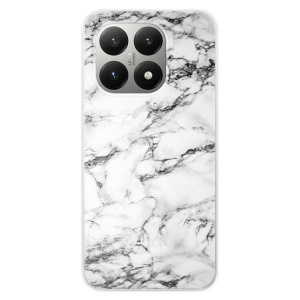 Silikonový kryt iSaprio - Xiaomi 15T - Bílý mramor 01