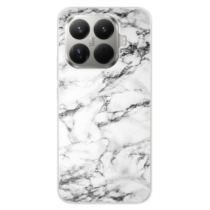 Silikonový kryt iSaprio - Xiaomi 15T Pro - Bílý mramor 01
