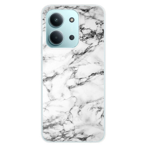 Silikonový kryt iSaprio - Xiaomi Redmi 15C - Bílý mramor 01