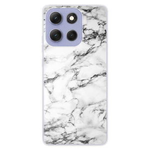 Silikonový kryt iSaprio - Motorola Moto G86 5G - Bílý mramor 01