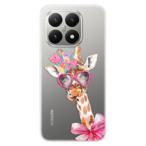 Silikonový kryt iSaprio - Xiaomi 15T - Lady Giraffe