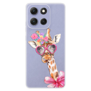 Silikonový kryt iSaprio - Motorola Moto G86 5G - Lady Giraffe