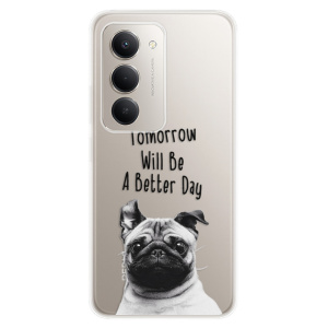 Silikonový kryt iSaprio - Xiaomi Redmi 15 - Better Day Mopsík